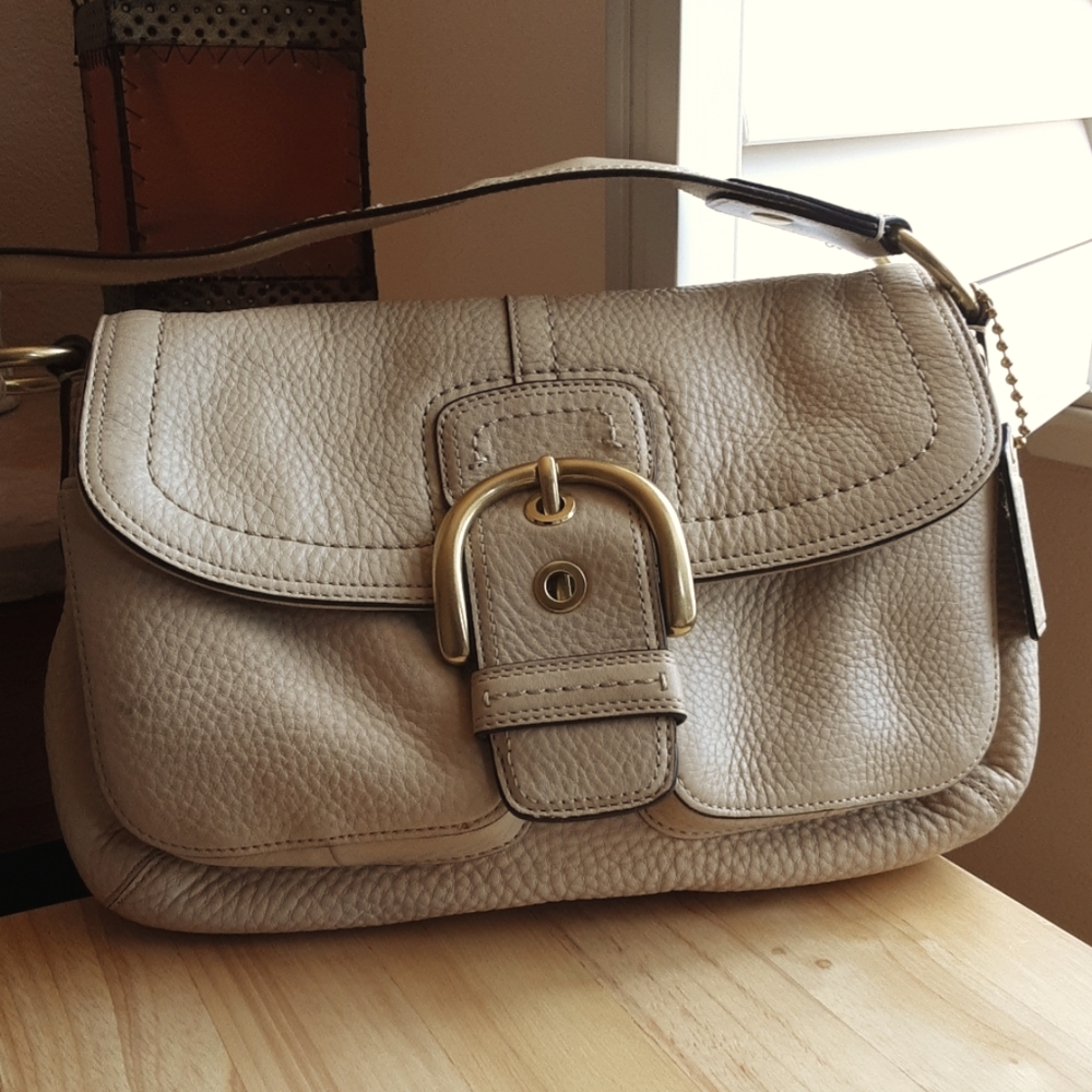 Coach Double Pocket Shoulder Bag